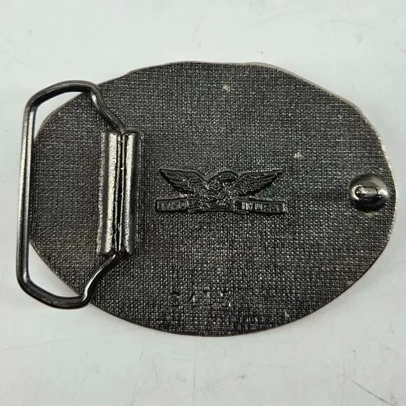 Operation Desert Storm JANUARY 16 1991 vintage belt buckle USA Army Military - Picture 2 of 2